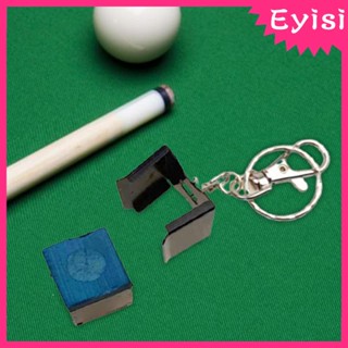 [Eyisi] พวงกุญแจชอล์กโลหะ สําหรับสนุ๊กเกอร์