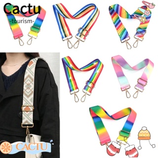 Cactu สายสะพายกระเป๋า ถอดออกได้ ปรับได้ แบบเปลี่ยน อุปกรณ์เสริม สําหรับกระเป๋าเป้สะพายหลัง กระเป๋าสะพายไหล่ กระเป๋าถือ กระเป๋าเมสเซนเจอร์ DIY