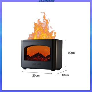 [Flameer2] เครื่องฟอกอากาศ กระจายน้ํามันหอมระเหย ไฟ LED สําหรับสปา โรงแรม