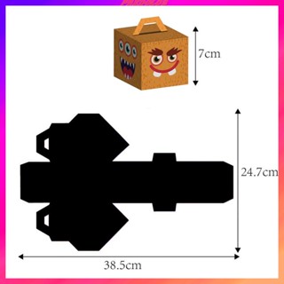 [Predolo2] กล่องขนม กล่องเบเกอรี่ สําหรับปาร์ตี้ฮาโลวีน วันหยุด