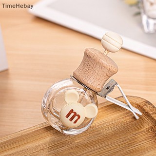 Timehebay ขวดน้ําหอมเปล่า แบบคลิปหนีบช่องแอร์รถยนต์ EN