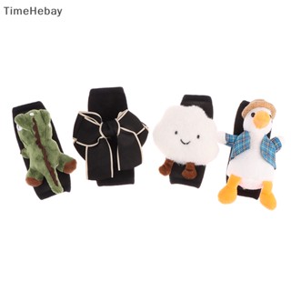 Timehebay ปลอกหุ้มหัวเกียร์รถยนต์ ลายการ์ตูนน่ารัก 1 2 ชิ้น