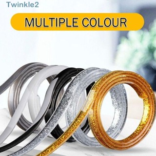 Twinkle เทปสติกเกอร์ PVC กันน้ํา มีกาวในตัว 6 เมตร สําหรับติดกระเบื้อง เซรามิค ผนังพื้น