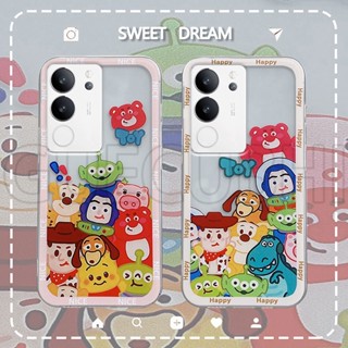 เคสโทรศัพท์ Vivo V29 5G ใหม่ 2023 มือถือ ซิลิโคนนิ่ม ใส ลายการ์ตูนตลก สําหรับ เคสVivo V29 5G