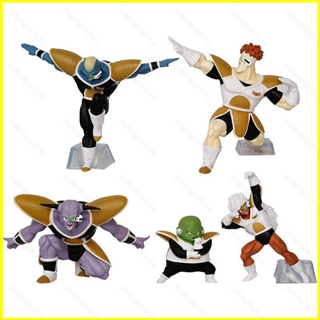 ใหม่ โมเดลฟิกเกอร์ ดราก้อนบอล Ginyu Force Ginyu Jeice Burter Recoom Guldo ของเล่น ของขวัญ สําหรับเด็ก 5 ชิ้น