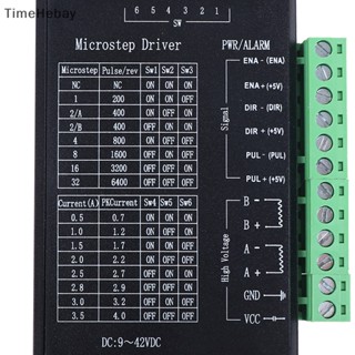 Timehebay TB6600 ไดรเวอร์สเต็ปมอเตอร์ 4A 9~42V TTL 32 Micro-Step CNC 1 แกน EN