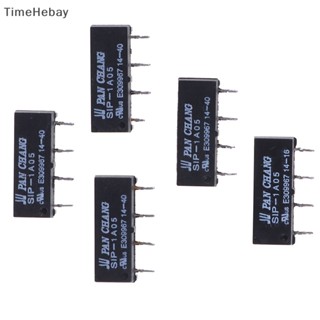 Timehebay สวิตช์รีเลย์ 4pin 5v sip-1a05 สําหรับแพนชาง 5 ชิ้น EN