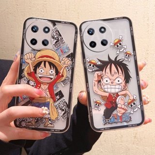 พร้อมส่ง เคสโทรศัพท์มือถือใส แบบนิ่ม ลายการ์ตูนลูฟี่ กันกระแทก สําหรับ Realme 11 4G 5G NFC 11 Pro 11 Pro+ Realme C51 C53 2023 REALME11 RealmeC51