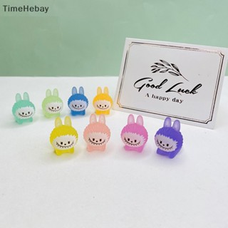 Timehebay ตุ๊กตาเรซิ่น รูปการ์ตูนน่ารัก สามมิติ สีแคนดี้ สร้างสรรค์ สําหรับตกแต่งบ้าน สวน รถยนต์ ของขวัญ 1 ชิ้น