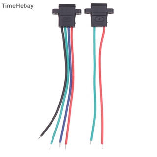 Timehebay ซ็อกเก็ตแหวนยางเชื่อมต่อ Type-C 2Pin 4Pin กันน้ํา ชาร์จเร็ว EN