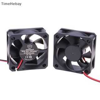 Timehebay พัดลมระบายความร้อนอินเวอร์เตอร์ 5020 5V 12V 24V 50*50*20 มม. 2 สาย 2-Pin EN