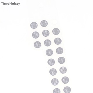 Timehebay ตาข่ายกรองฝุ่นหูฟังอินเอียร์ พร้อมกาว 4.0-5.0 มม. 20 ชิ้น