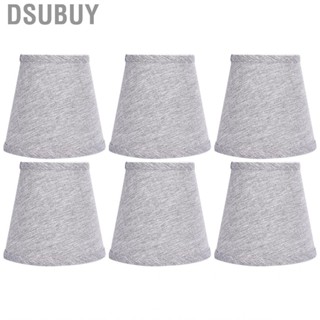 Dsubuy 6PCS Fabric Lampshade E14 Lamp Shade Table Ceiling For Living Room