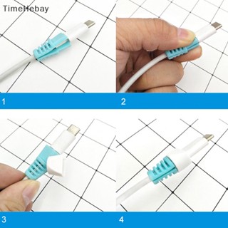 Timehebay ตัวถนอมสายชาร์จ USB สําหรับ iPhone EN