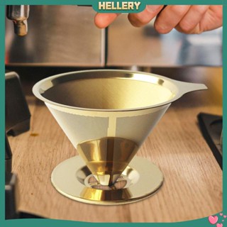 [HelleryTH] ตาข่ายกรองกาแฟ แบบไร้กระดาษ สําหรับเดินป่า