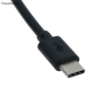 Timehebay สายชาร์จ USB-C USB 2.0 type C ตัวผู้ เป็น 2.0 type A ตัวผู้ 20 ซม.