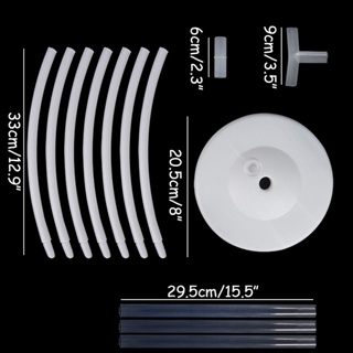 Fo ขาตั้งลูกโป่ง ทรงกลม ขนาด 163x73 ซม. สําหรับตกแต่งงานแต่งงาน