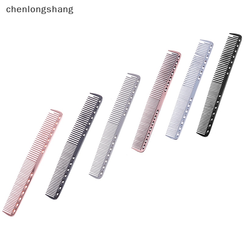 Chenlongshang Aluminium Metal Hair Hairdressing & Barbers Salon Combs Anti-Static EN ราคา ถูกที่สุด ดีลบีเคเค แกลเลอรีภาพที่ 3
