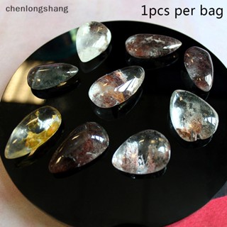 Chenlongshang หินคริสตัลธรรมชาติ สีเขียว สําหรับบําบัด