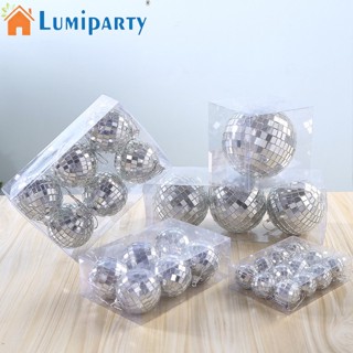 Lumiparty ลูกบอลกระจกสะท้อนแสง รูปดิสโก้ สําหรับตกแต่งผนังบ้าน ต้นคริสต์มาส งานแต่งงาน