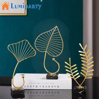 Lumiparty รูปปั้นใบไม้ งานฝีมือ สําหรับตกแต่งบ้าน ห้องนั่งเล่น ตู้ไวน์ ระเบียงบ้าน