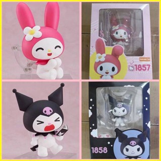 ใหม่ โมเดลฟิกเกอร์ Sanrio Kuromi Melody เวอร์ชั่น Q ของเล่น ของสะสม สําหรับตกแต่งบ้าน