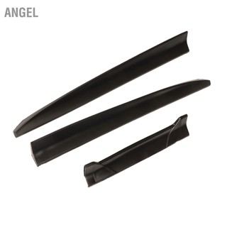  ANGEL 3PCS รถ Universal สปอยเลอร์ความร้อนเสถียรภาพ Strong Grip น้ำหนักเบาด้านหลังและหน้าต่างสปอยเลอร์หลังคาสำหรับรถยนต์