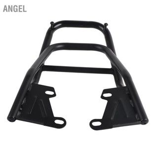 ANGEL รถจักรยานยนต์ด้านหลัง Handrail Rack กระเป๋าเดินทางกล่องเหล็กสีดำสำหรับ Grom MSX125 M3