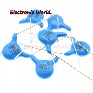 ตัวเก็บประจุ รูปตัว Y 470PF 1000PF 1NF 2.2NF 4.7NF 10NF 0.001UF 0.0022UF 0.0047UF 470P 250VAC 400VAC 102M 103M 471M 222M 472M 20 ชิ้น