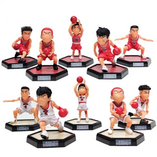 Slam Dunk ตุ๊กตาเครื่องประดับ Rukawa Maple Sakuragi ดอกไม้แผนที่รุ่น Q ตุ๊กตาของเล่นเดสก์ท็อปเครื่องประดับตกแต่งรถ