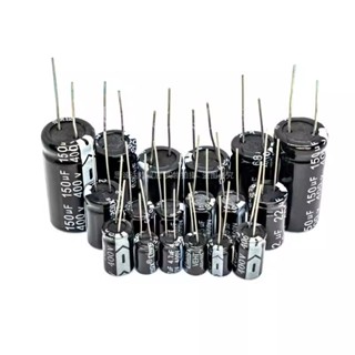 ตัวเก็บประจุอลูมิเนียมไฟฟ้า 10V 100UF 220UF 330UF 470UF 680UF 1000UF 1500UF 2200UF 3300UF 4700UF 10000UF