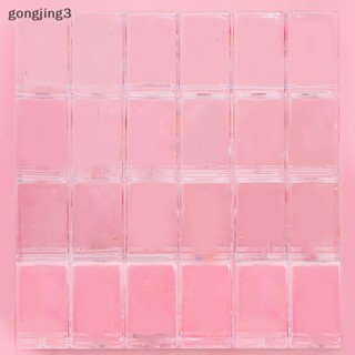 Gongjing3 กล่องเก็บโมเดลฟิกเกอร์ แบบใส DIY สําหรับเด็ก