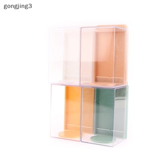 Gongjing3 กล่องเคสใส ขนาดเล็ก กันฝุ่น หลายขนาด สําหรับใส่ตุ๊กตา 1/4 ชิ้น