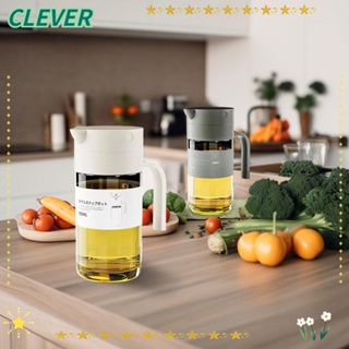 Clever ขวดสเปรย์น้ํามันมะกอก อเนกประสงค์ ขนาดใหญ่ 550 มล. กันรั่วซึม พร้อมฝาปิดเปิดอัตโนมัติ