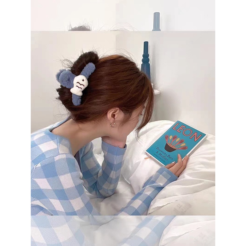 กิ๊บติดผม รูปปลาฉลามน่ารัก ขนาดเล็ก สีฟ้า เข้ากับทุกการแต่งกาย 2023 - รูปที่ 2