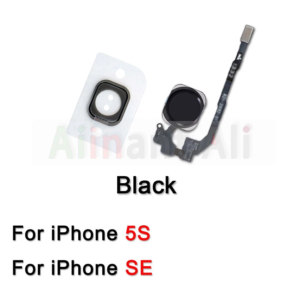 สายแพปุ่ม Home สำหรับ iPhone 6 6s 7 8 Plus 5s SE ไม่มี Touch ID thumbnail 8