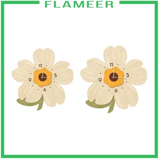 [Flameer] นาฬิกาแขวนผนัง สไตล์โมเดิร์น สําหรับห้องน้ํา ห้องนั่งเล่น ห้องนอน