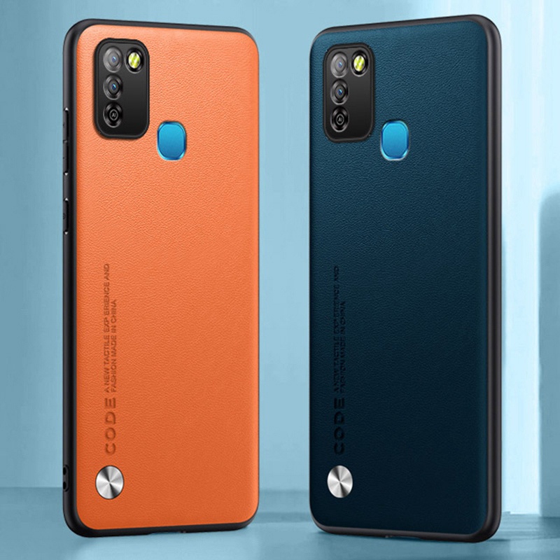 สําหรับ Infinix Smart 5 X657 X657C X657B แฟชั่นหรูหรา PU หนังนุ่มปกหลังกันกระแทก