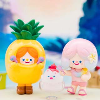 【ของแท้】กล่องสุ่ม ตุ๊กตาฟิกเกอร์ F.UN RICO HAPPY ISLAND Series เครื่องประดับ ของขวัญ