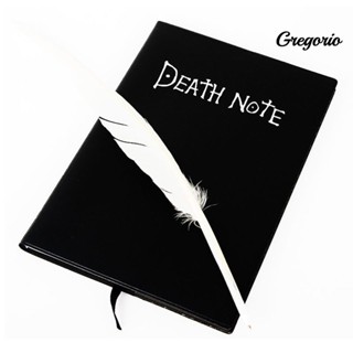 Gregoriomw สมุดโน๊ต ลายการ์ตูนอนิเมะ Death Note Book สไตล์ญี่ปุ่น