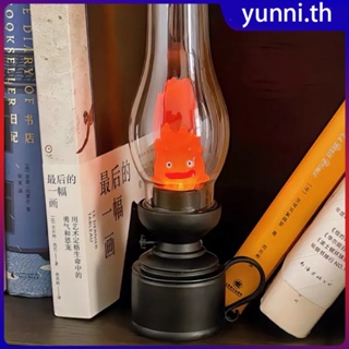 Casifer Vintage Calciner Night Light จำลองโคมไฟน้ำมันก๊าดเทียน Flameless Eyeprotection ห้องนอน Store บรรยากาศโคมไฟ Yunni