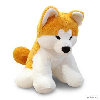 [Viocee] ของเล่นตุ๊กตาสุนัข Akita สําหรับบ้าน ห้องนั่งเล่น