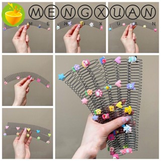 Mengxuan หวีจัดแต่งทรงผม รูปตัว U แฟชั่นฤดูใบไม้ผลิ สําหรับผู้หญิง