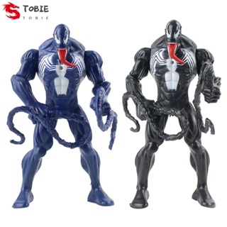 Tobie Venom โมเดลของเล่น PVC สีดํา 16 ซม. สําหรับเก็บสะสม