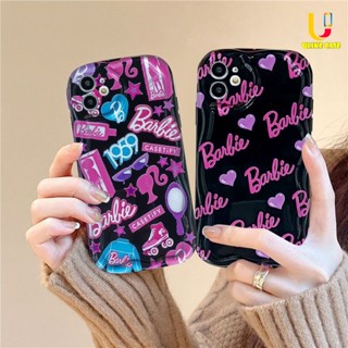 เคสโทรศัพท์มือถือแบบนิ่ม ลายการ์ตูนบาร์บี้ หัวใจ กราฟฟิตี้ 3D สําหรับ VIVO Y15S Y22 Y22S Y35 Y15C Y91C Y21 2021 Y16 Y56 Y02A Y21A Y21T Y12S