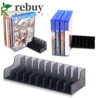 Rebuy กล่องเกมคอนโซล ฮาร์ดดิสก์ CD สีดํา รองรับการ์ดเกม 20 ชิ้น 2 ชิ้น