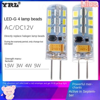 Lilac หลอดไฟสปอตไลท์ LED G4 12V G4 1.5W 3W 4W 5W หรี่แสงได้ สีขาวอบอุ่น