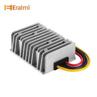 Eralml ตัวควบคุมแรงดันไฟฟ้า อลูมิเนียมอัลลอยด์ 8v-40v เป็น 12v 15a Ip68 กันน้ํา dc-dc