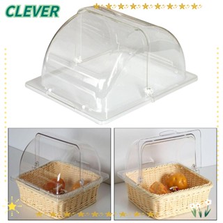 Clever ฝาครอบอาหาร แบบใส กันฝุ่น สะดวก เปิดง่าย เกรดอาหาร กันฝุ่น