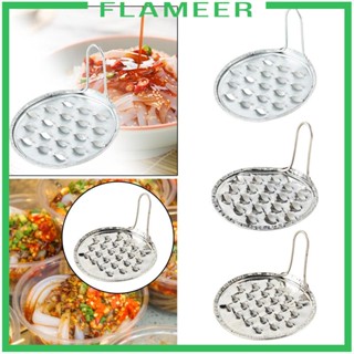 [Flameer] เครื่องขูดเยลลี่ ขูดเส้นก๋วยเตี๋ยว แบบแมนนวล โลหะ 19 หลุม สําหรับบ้าน ห้องครัว